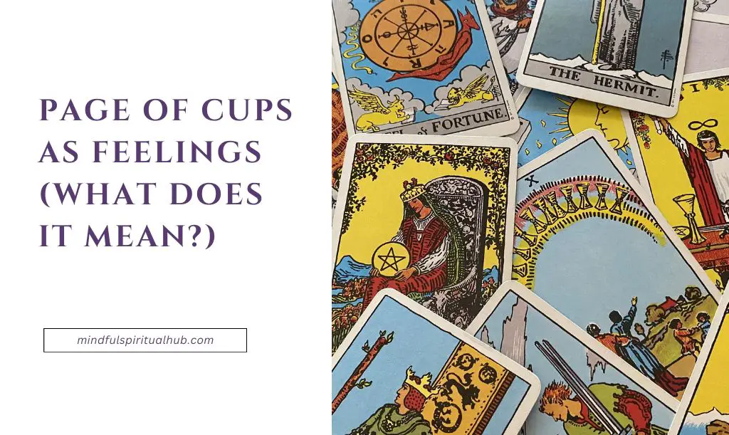 Page of Cups as Feelings