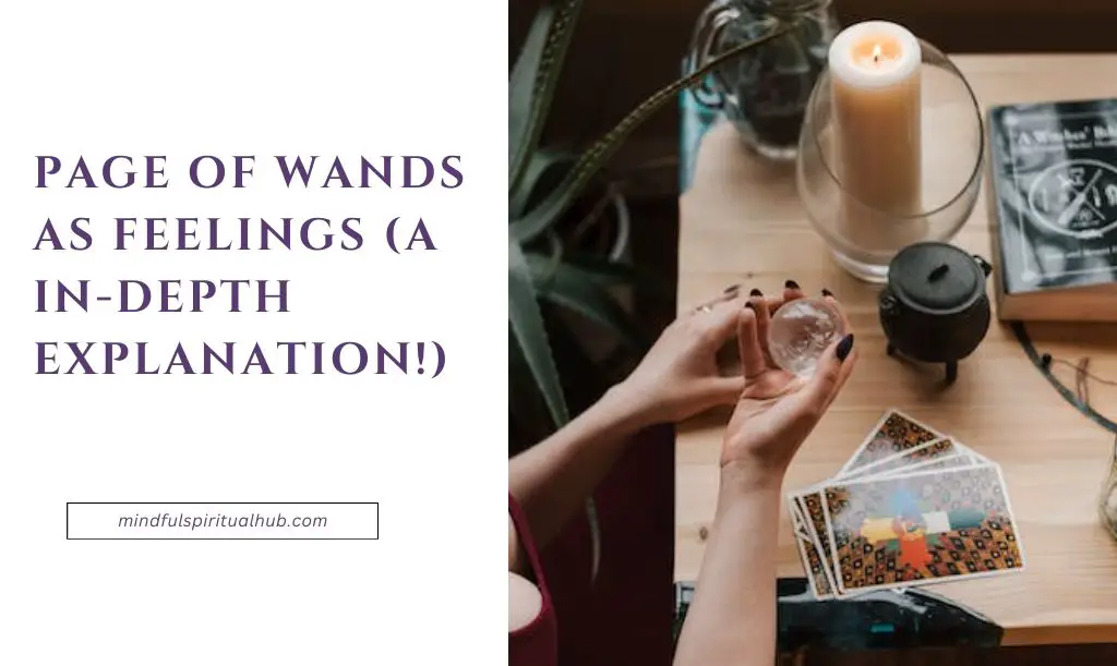 Page of Wands As Feelings