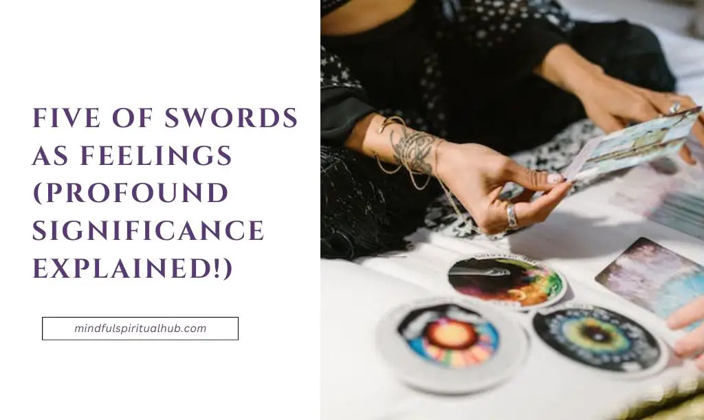 Five of Swords As Feelings
